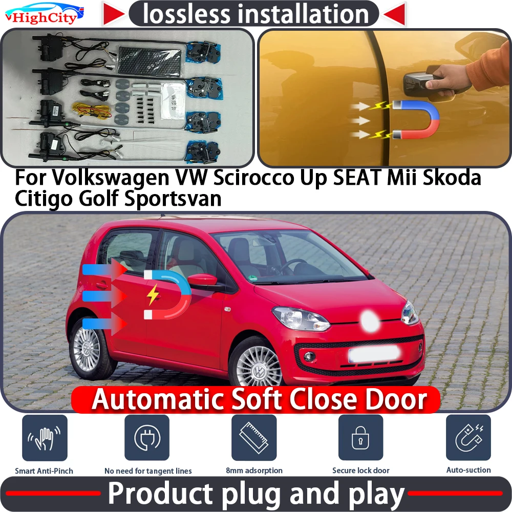 Closing Door Lock Actuator for Volkswagen VW Scirocco Up SEAT Mii Skoda Citigo Golf Sportsvan Soft Close Power Latch System Auto
Closing Door Lock Actuator for Volkswagen VW Scirocco Up SEAT Mii Skoda Citigo Golf Sportsvan Soft Close Power Latch System Auto