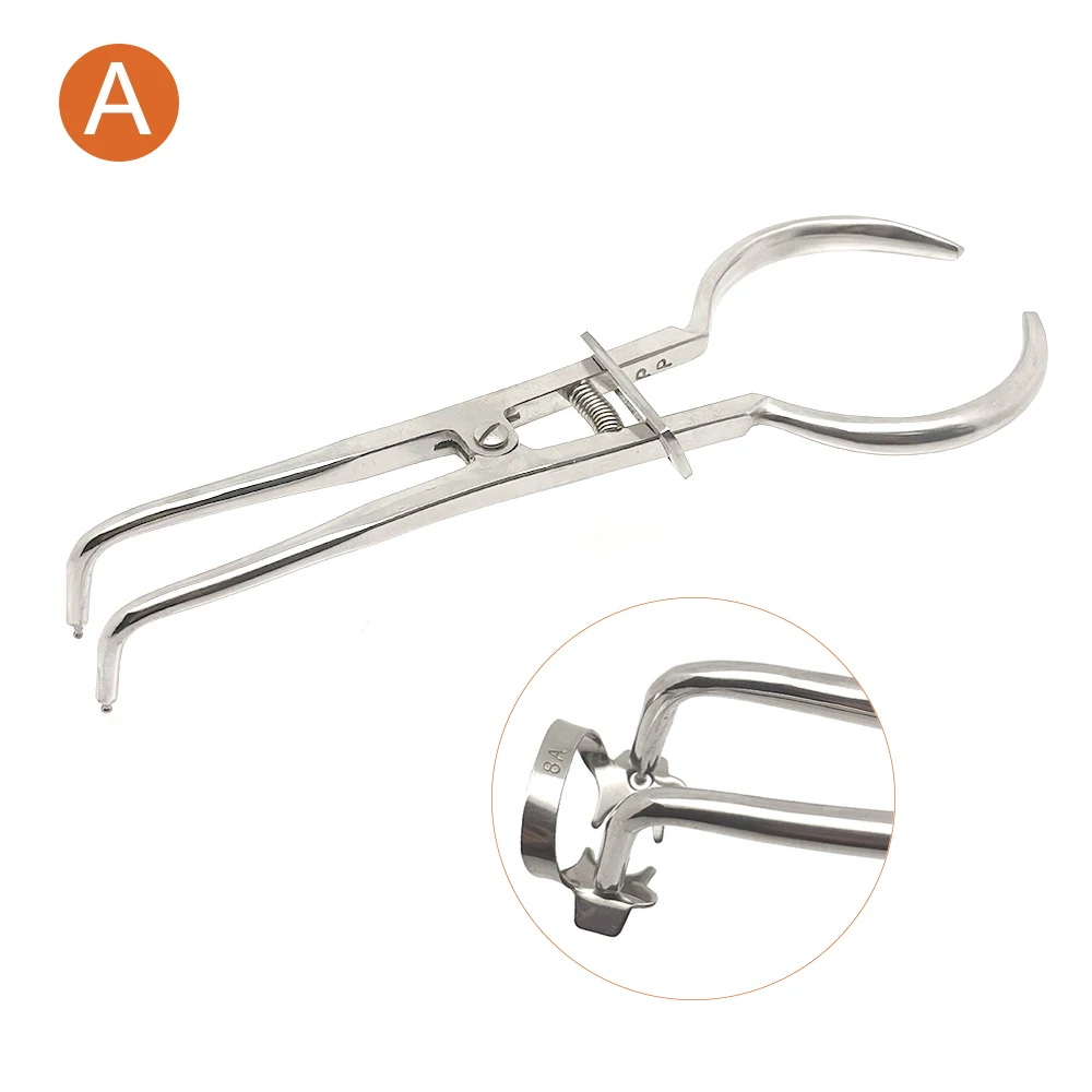 Stainless Steel Dental Separating Pliers for Rubber Dam Clamps & Matrix Systems
Stainless Steel Dental Separating Pliers for Rubber Dam Clamps & Matrix Systems