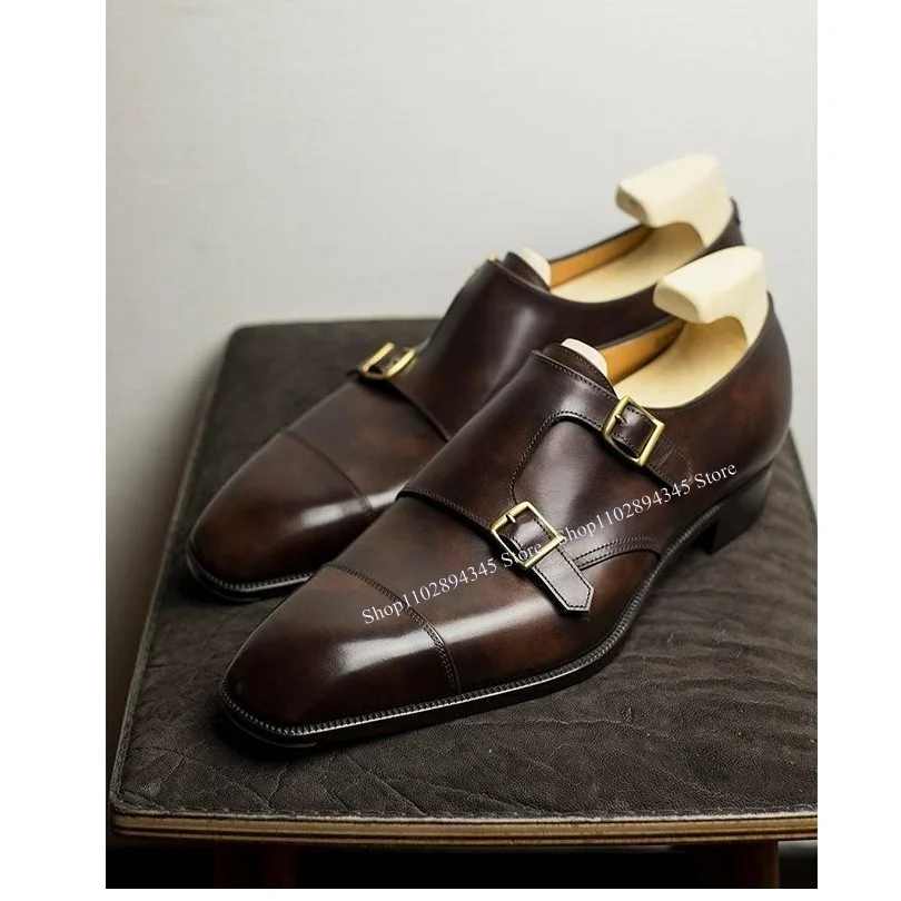 Brown Buckle Slip On Men Shoes Men's Dress Shoes Shallow Pumps High Quality Party Shoes Fashion Big Size 47 Zapatillas Mujer
Brown Buckle Slip On Men Shoes Men's Dress Shoes Shallow Pumps High Quality Party Shoes Fashion Big Size 47 Zapatillas Mujer