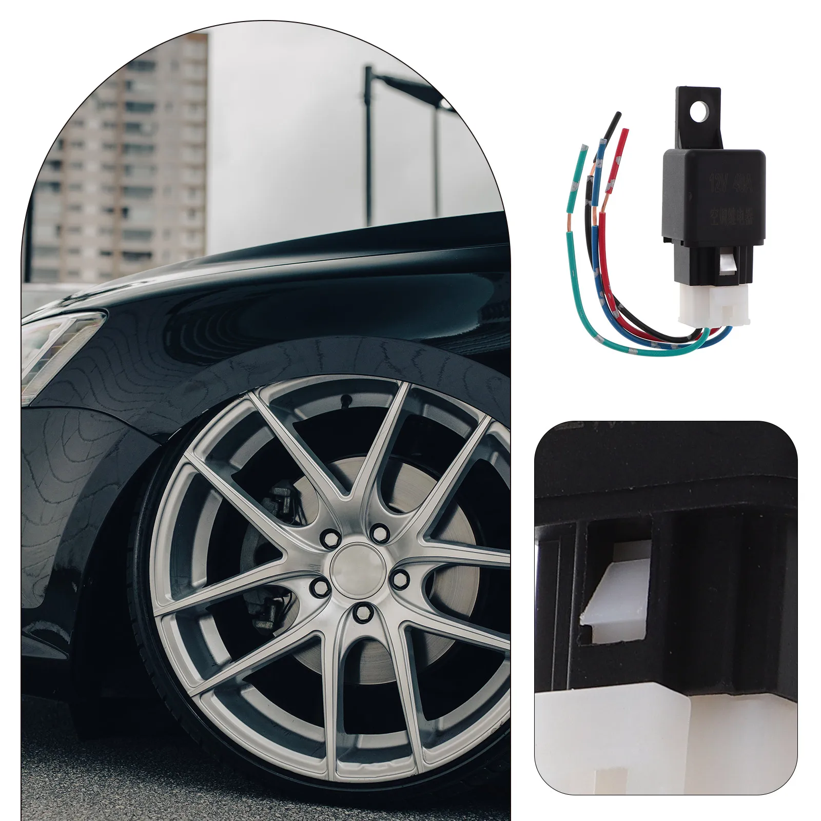 4 Pin Car Air Conditioning Relay Durable Automotive Parts Relay for System Stable Connection Practical Design Car Accessories
4 Pin Car Air Conditioning Relay Durable Automotive Parts Relay for System Stable Connection Practical Design Car Accessories