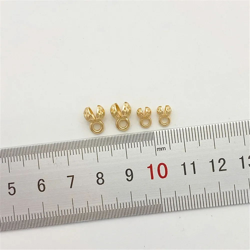 14K Gold-Color Bud Clasp, Handmade DIY Bracelet, Necklace Connecting Clasp, End Clip Buckle, Jewelry, Material Accessories K104
14K Gold-Color Bud Clasp, Handmade DIY Bracelet, Necklace Connecting Clasp, End Clip Buckle, Jewelry, Material Accessories K104