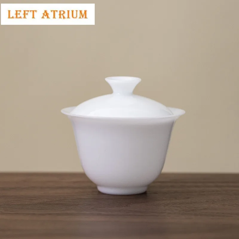 100 мл овечьего жира Jade Ice Seed Thin Body Gaiwan Элегантная чайная чаша для чая с крышкой Набор чайника Крышка Чаша Украшение кафе
100 мл овечьего жира Jade Ice Seed Thin Body Gaiwan Элегантная чайная чаша для чая с крышкой Набор чайника Крышка Чаша Украшение кафе