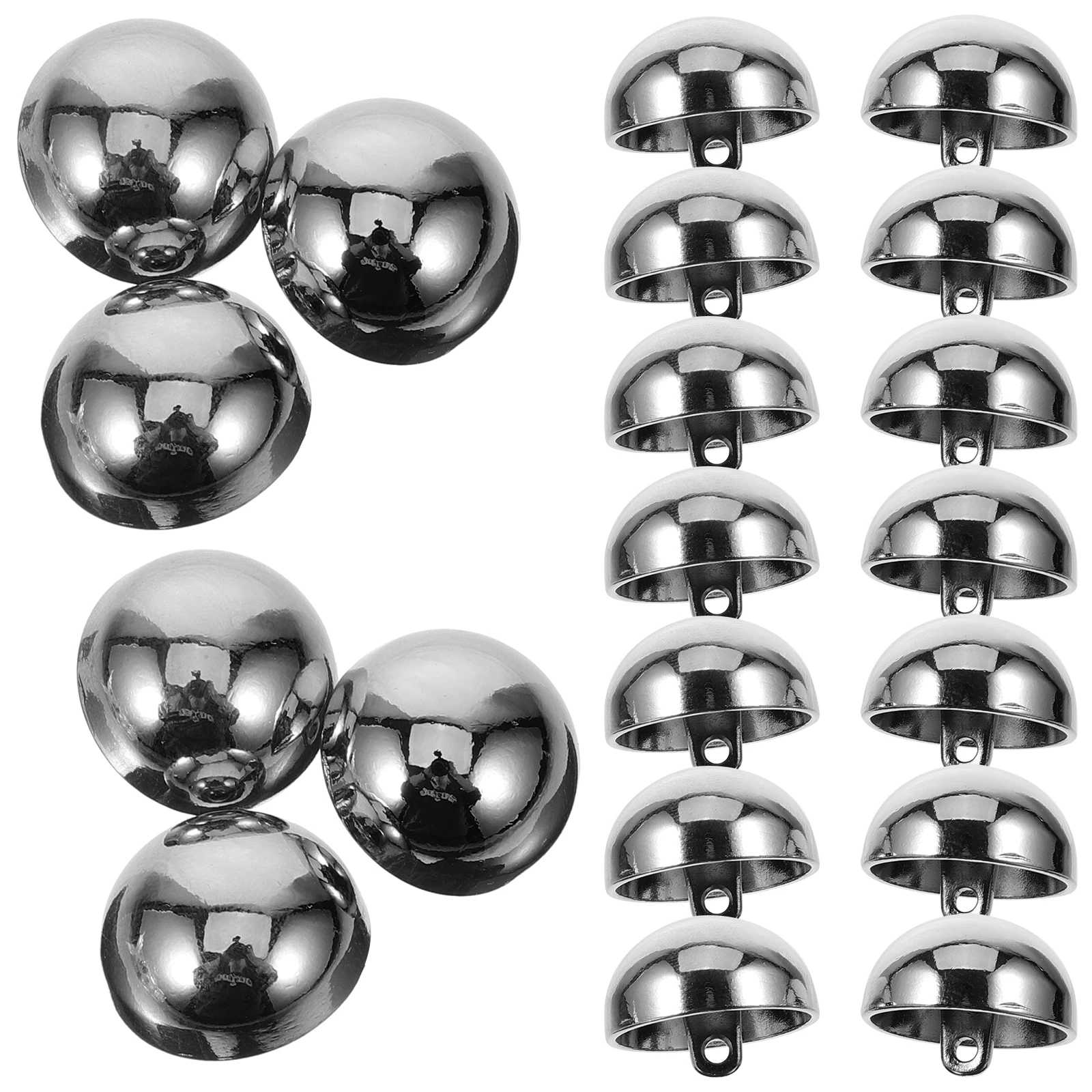 20pcs Metal Buttons 32L=20.0MM Silver Decorative Blazer Round Coat Sewing Fastener Jeans Sewing Fastener Durable
20pcs Metal Buttons 32L=20.0MM Silver Decorative Blazer Round Coat Sewing Fastener Jeans Sewing Fastener Durable