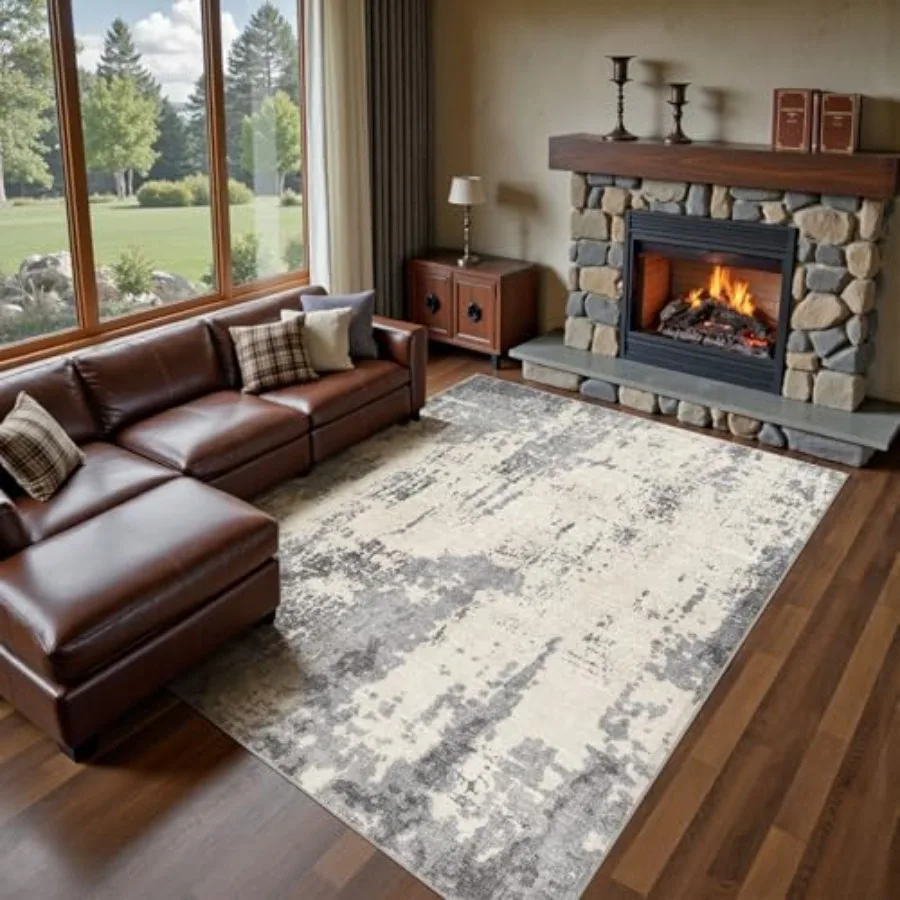 8x10 Area Rug for Living Room Washable Neutral Modern Abstract Design Soft Thin Indoor Floor Rug with No Slip Backing Ideal for
8x10 Area Rug for Living Room Washable Neutral Modern Abstract Design Soft Thin Indoor Floor Rug with No Slip Backing Ideal for