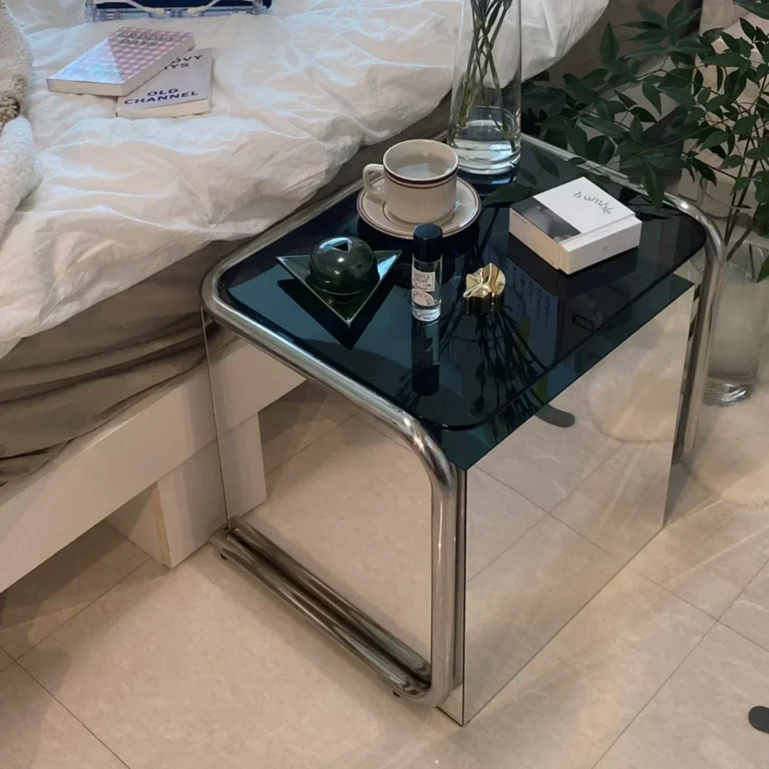 Transparent Side Table Medieval Stainless Steel Crystal Glass Coffee Table Home Room Side Tables Homestay Photography Base Desk
Transparent Side Table Medieval Stainless Steel Crystal Glass Coffee Table Home Room Side Tables Homestay Photography Base Desk