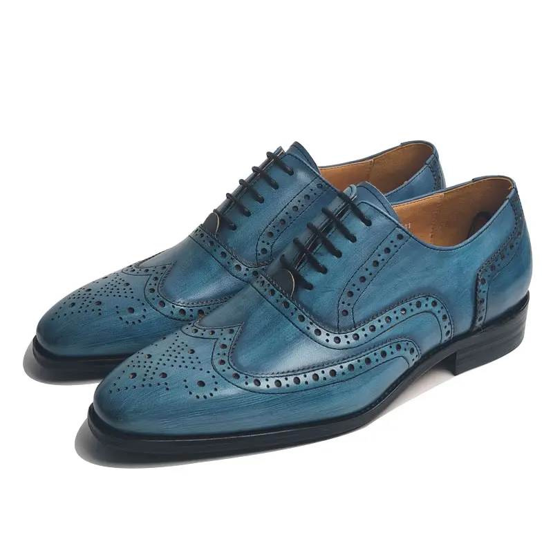 New Arrival Wedding Men's Leather Shoes Genuine Leather Shoes High Quality Fashion Trendy Official Formal Leather Dress Shoes
New Arrival Wedding Men's Leather Shoes Genuine Leather Shoes High Quality Fashion Trendy Official Formal Leather Dress Shoes