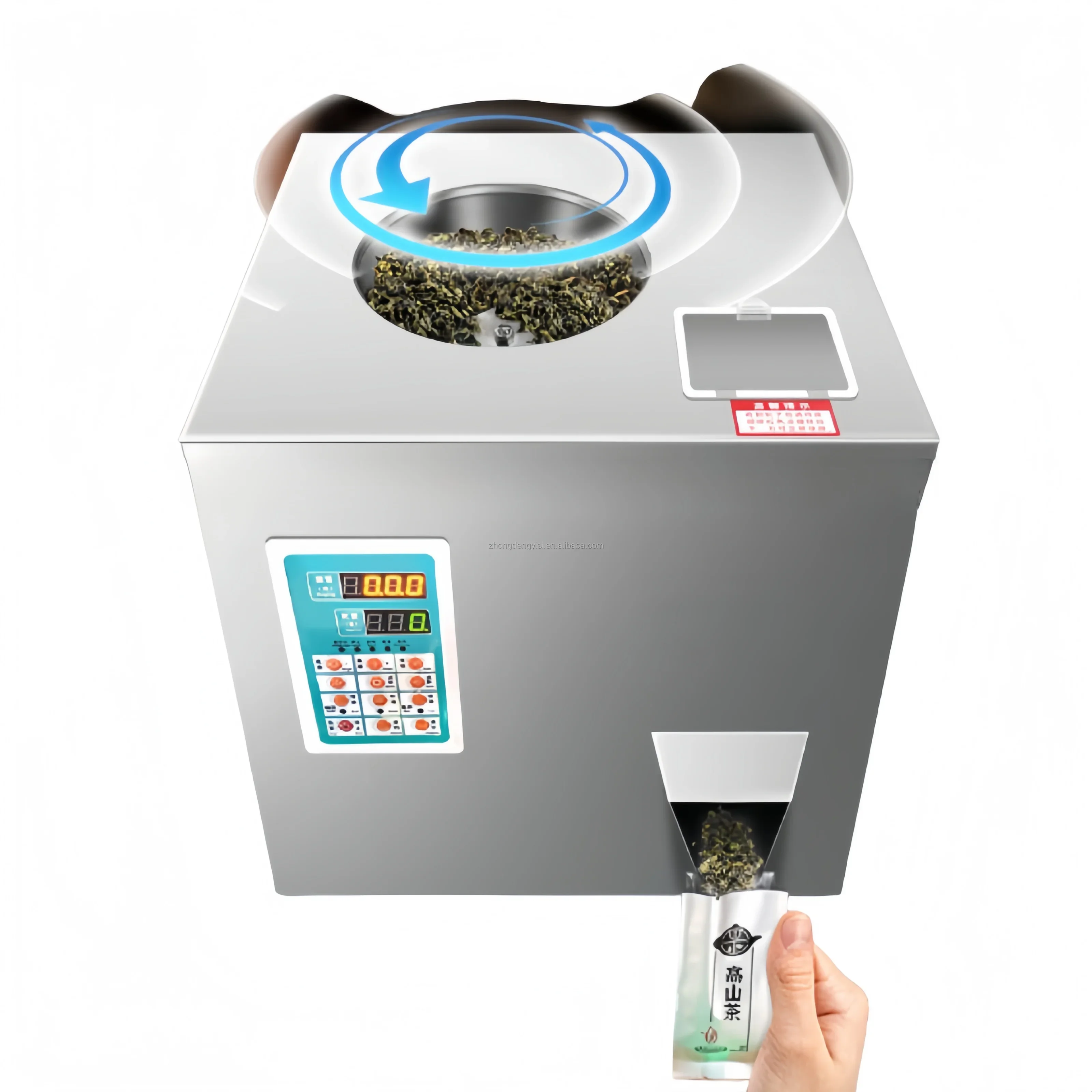 1/200G Multifunctionele semi-automatische machine voor het vullen en verpakken van suiker, zout, zaden, koffie en kruiden
1/200G Multifunctionele semi-automatische machine voor het vullen en verpakken van suiker, zout, zaden, koffie en kruiden