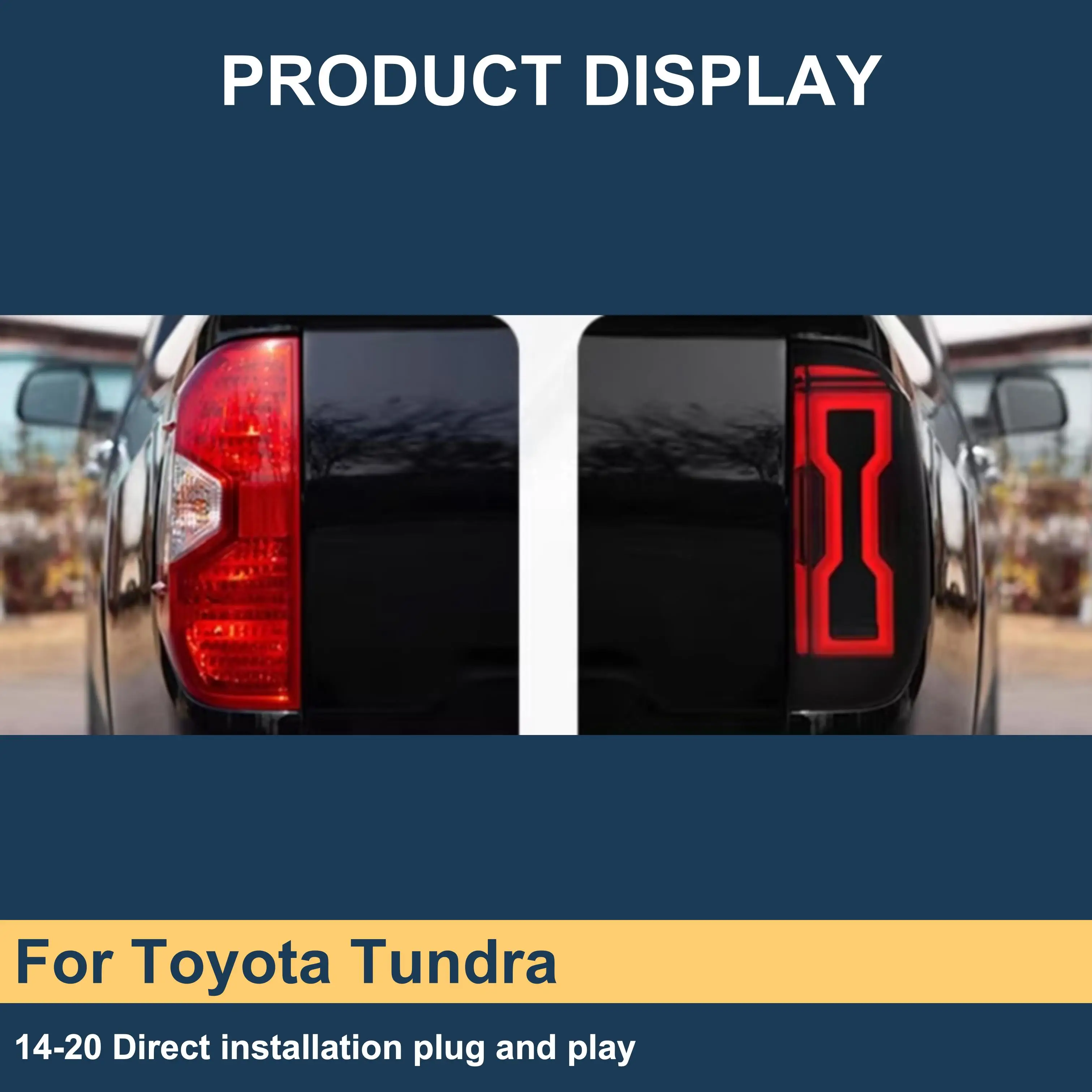 J ONE Auto Parts And Accessories Tail Lights For Toyota Tundra 2014-2020 For Toyota Tundra Tail Lights Rear Light Assembly
J ONE Auto Parts And Accessories Tail Lights For Toyota Tundra 2014-2020 For Toyota Tundra Tail Lights Rear Light Assembly