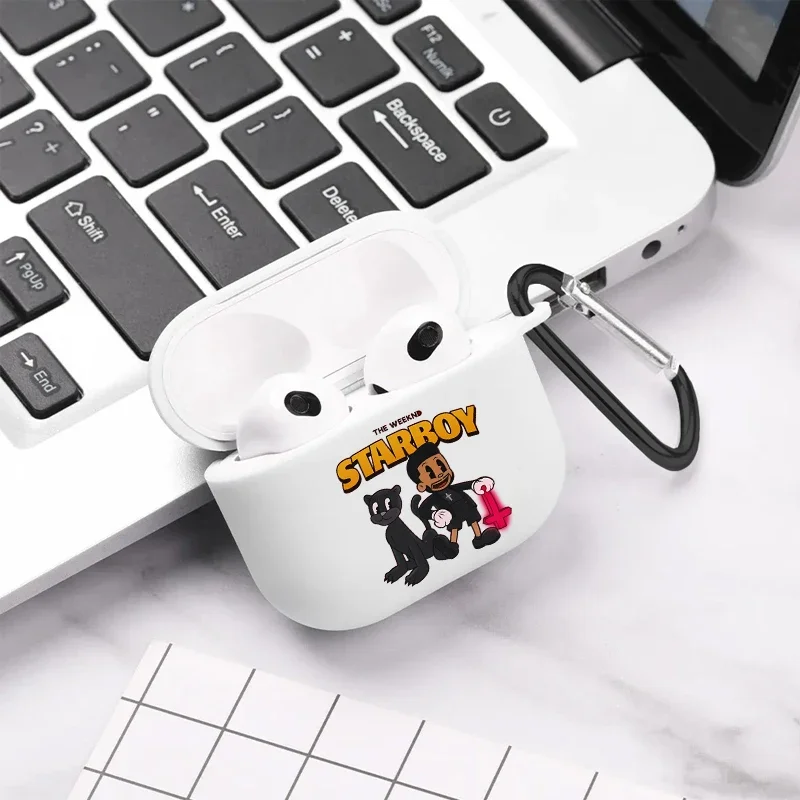 Singer The Weeknd Cute Cartoon StarBoy Airpod Case Cover For Wireless Earphone For Airpods 1 2 3 Pro 2nd Generation Case
Singer The Weeknd Cute Cartoon StarBoy Airpod Case Cover For Wireless Earphone For Airpods 1 2 3 Pro 2nd Generation Case