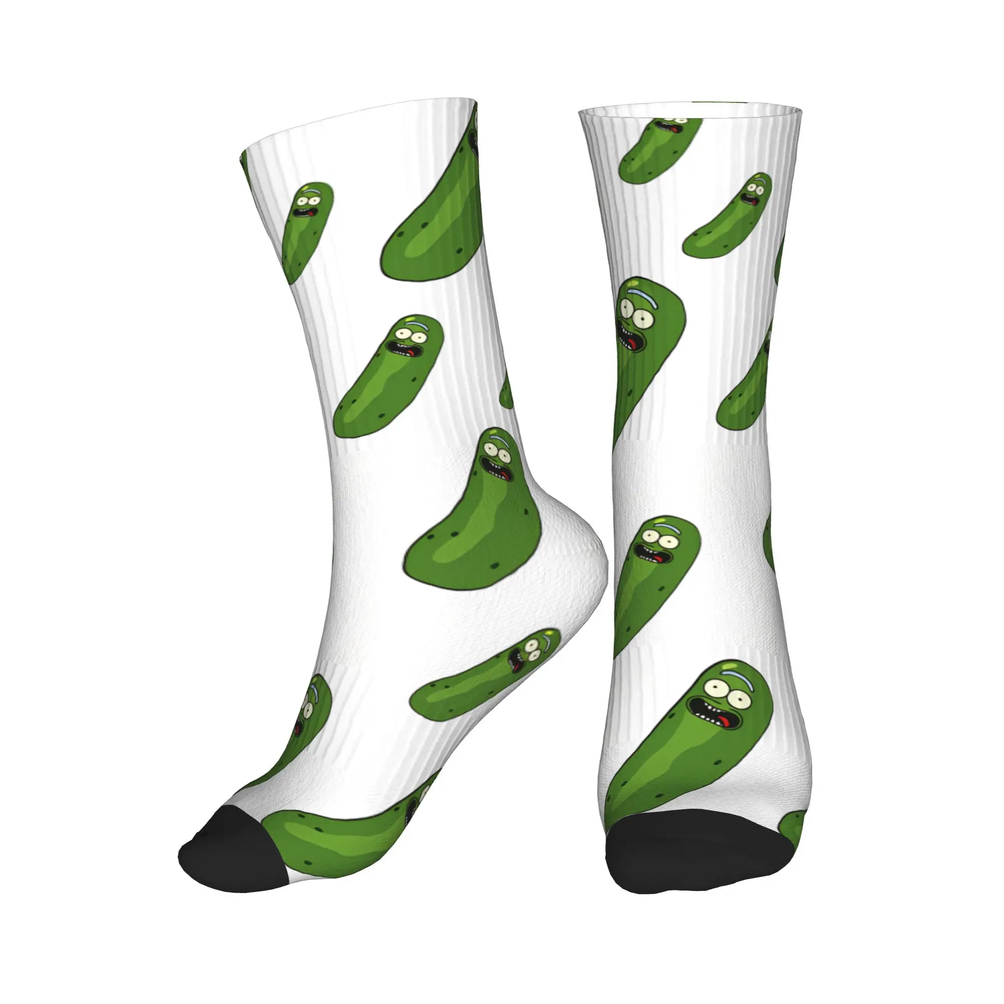 Funny Cartoon Green Pickle Stockings Leisure Socks Couple Soft Breathable Socks Autumn Running Pattern Anti Sweat Socks Present
Funny Cartoon Green Pickle Stockings Leisure Socks Couple Soft Breathable Socks Autumn Running Pattern Anti Sweat Socks Present