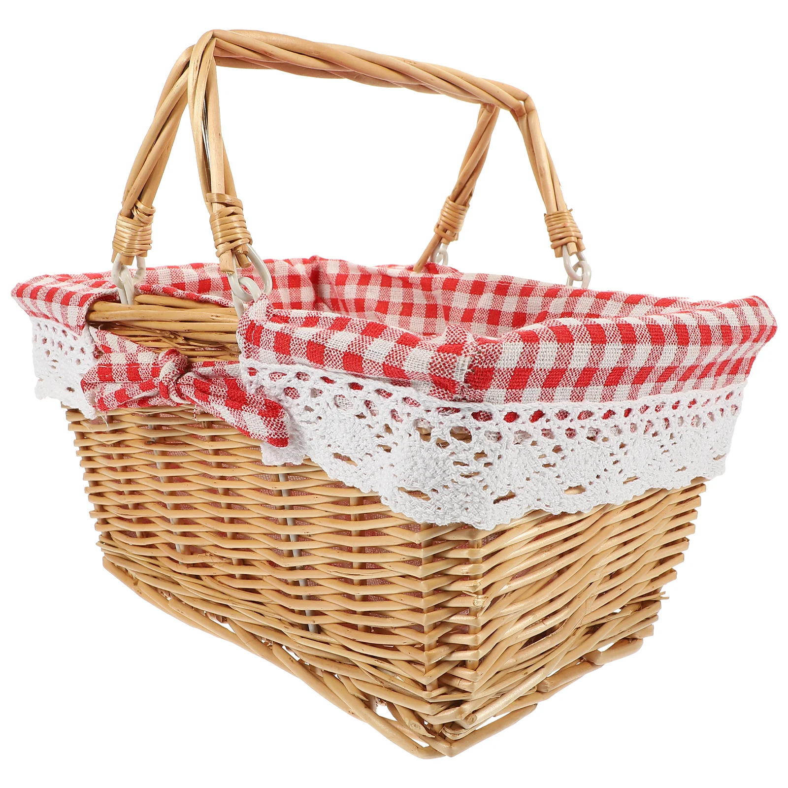 Wicker Picnic H Storage Baskets Portable Cloth H Outdoor Camping Multipurpose Woven Storage Basket Woven Basket
Wicker Picnic H Storage Baskets Portable Cloth H Outdoor Camping Multipurpose Woven Storage Basket Woven Basket