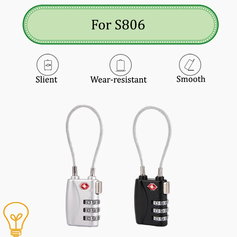 For S806 Minimalist Combination Lock Compact Design Keyless Convenience Small Yet Sturdy Suitable For Multiple Scenarios
For S806 Minimalist Combination Lock Compact Design Keyless Convenience Small Yet Sturdy Suitable For Multiple Scenarios