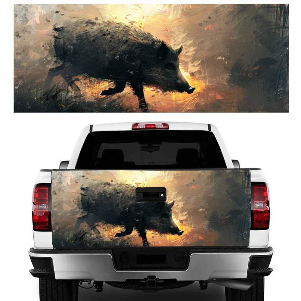 Forest Sunset Wild Boar Print Car Tail Trunk Protect Vinly Decal Auto Accessories Hood Decoration Sticker for Off-road Pickup
Forest Sunset Wild Boar Print Car Tail Trunk Protect Vinly Decal Auto Accessories Hood Decoration Sticker for Off-road Pickup
