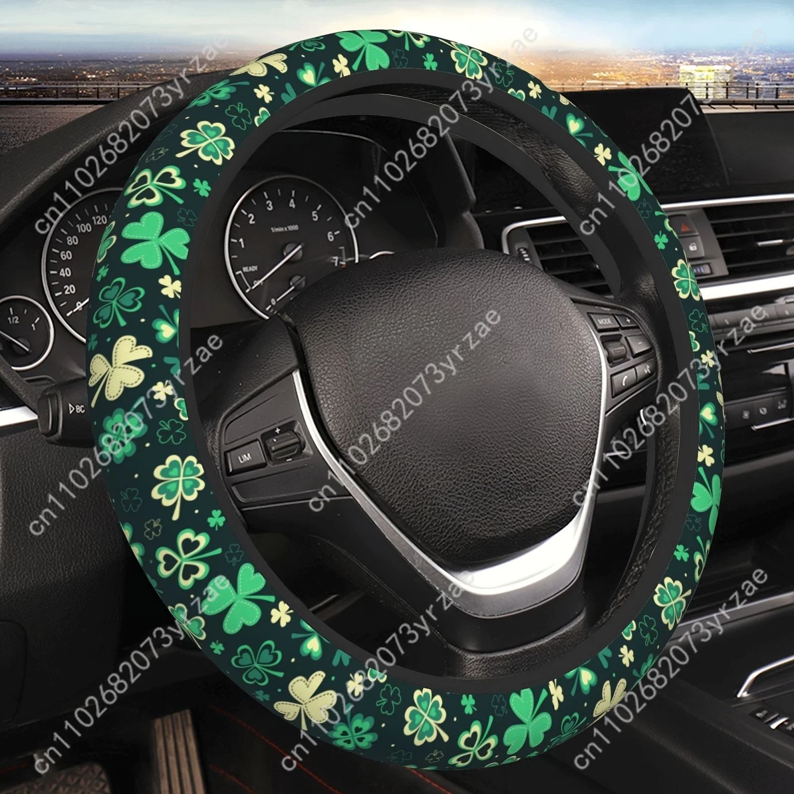 Green Clover Car Steering Wheels Cover Universal Type Environmental Friendly Comfort Non-slip Breathable Steering Wheel Wrap
Green Clover Car Steering Wheels Cover Universal Type Environmental Friendly Comfort Non-slip Breathable Steering Wheel Wrap