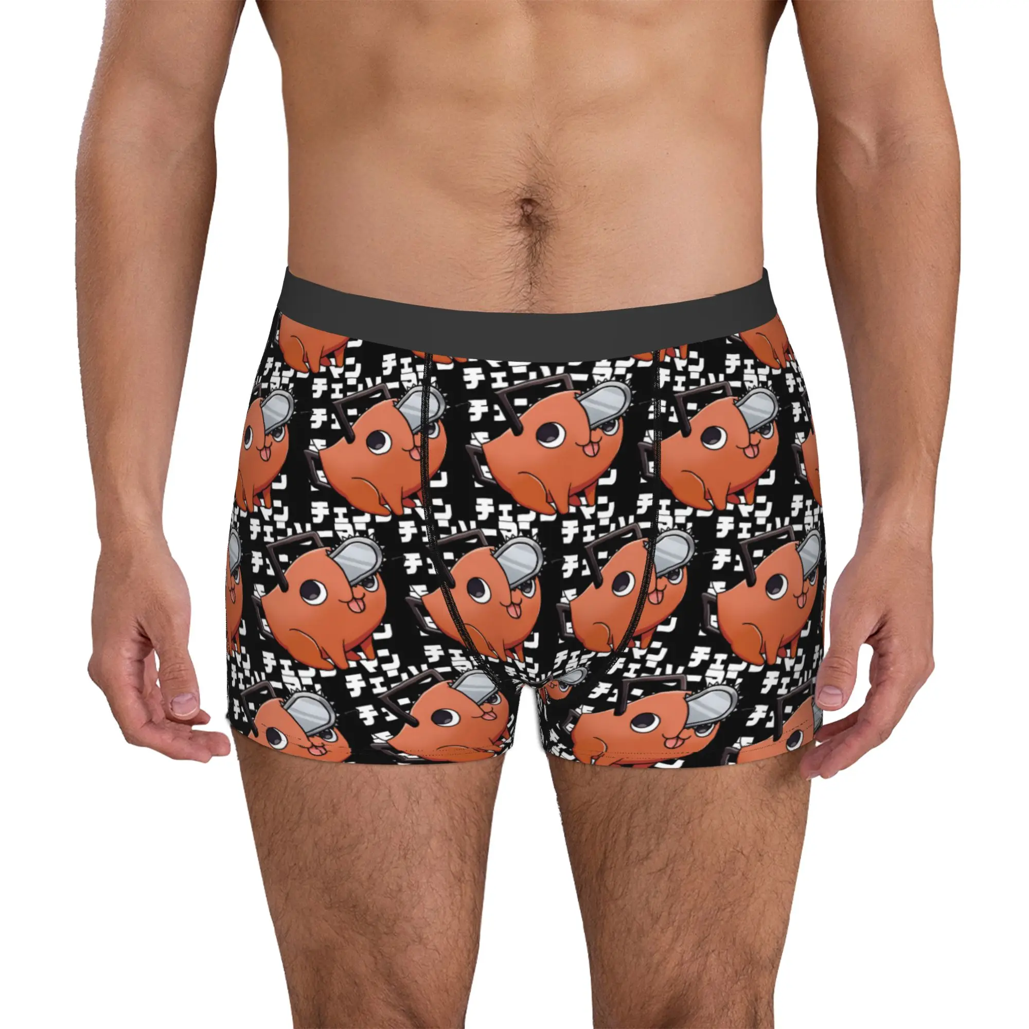 Manga Chainsaw Man Pochita Boxer Shorts For Men 3D Printed Anime Underwear Panties Briefs Stretch Underpants
Manga Chainsaw Man Pochita Boxer Shorts For Men 3D Printed Anime Underwear Panties Briefs Stretch Underpants
