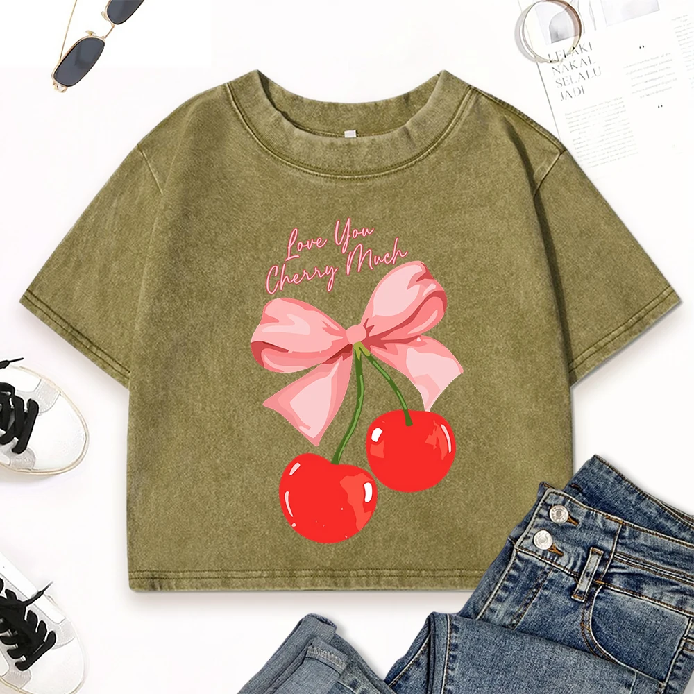 I Love You Very Much Cherry Prints Womens Washed T Shirts Cotton Casual T-Shirt Summer Slim Clothing Fitness Crewneck Top
I Love You Very Much Cherry Prints Womens Washed T Shirts Cotton Casual T-Shirt Summer Slim Clothing Fitness Crewneck Top
