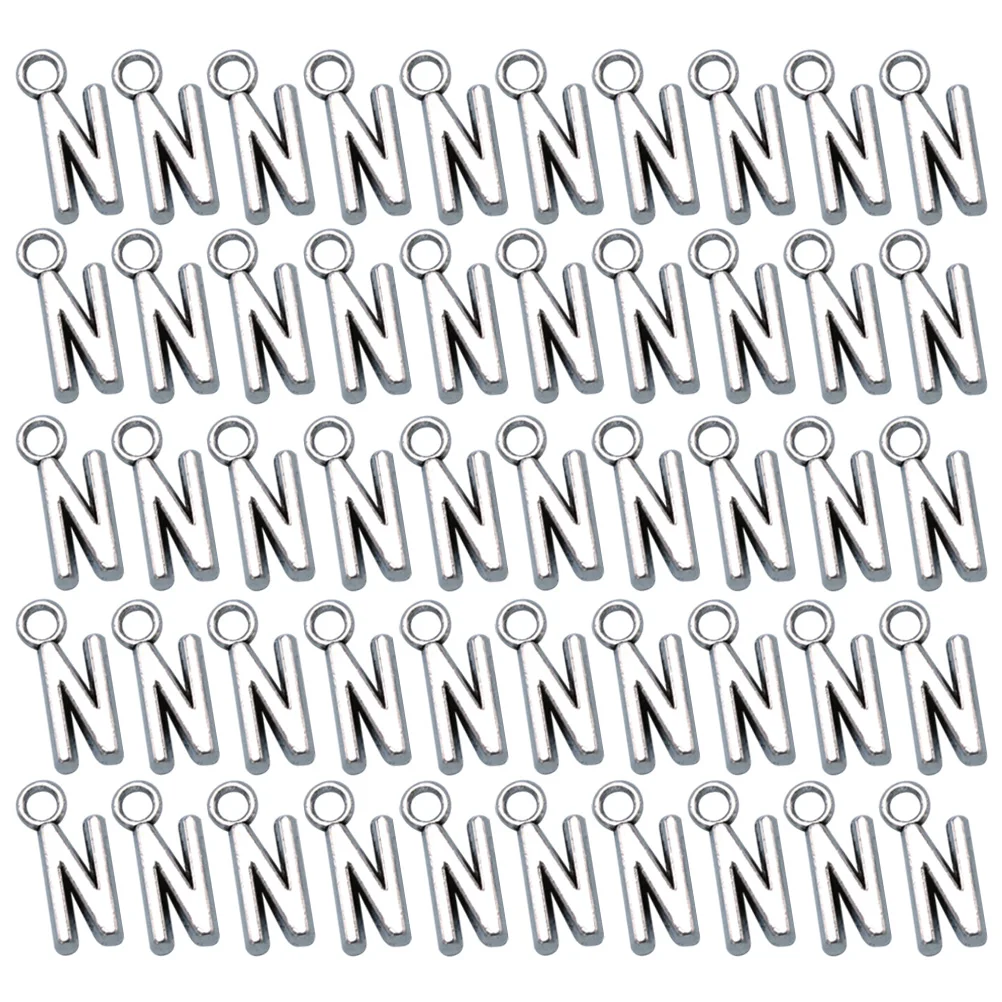 50 Pcs E Alphabet Beads Letter N Charm Necklace Diy Charms Craft Making Pendent One Piece
50 Pcs E Alphabet Beads Letter N Charm Necklace Diy Charms Craft Making Pendent One Piece