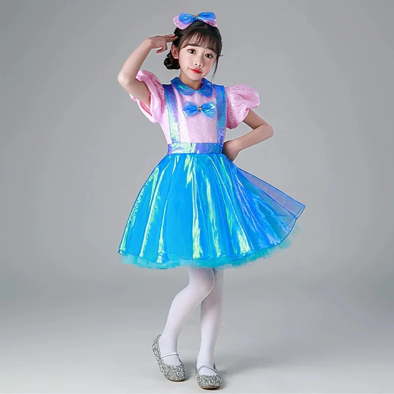 2026 Modern Dance Dress Girls Lyrical Contemporary Freestyle Ballroom Dance Costume Girls Kids Stage Wear Festival Celebration
2026 Modern Dance Dress Girls Lyrical Contemporary Freestyle Ballroom Dance Costume Girls Kids Stage Wear Festival Celebration