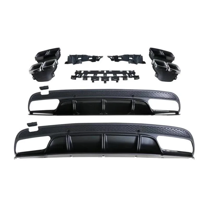 Suitable for AMG tail throat tail lip C43 Mercedes-Benz c-class tail lip w205 modified C200 tail throat four-out tail nozzle
Suitable for AMG tail throat tail lip C43 Mercedes-Benz c-class tail lip w205 modified C200 tail throat four-out tail nozzle