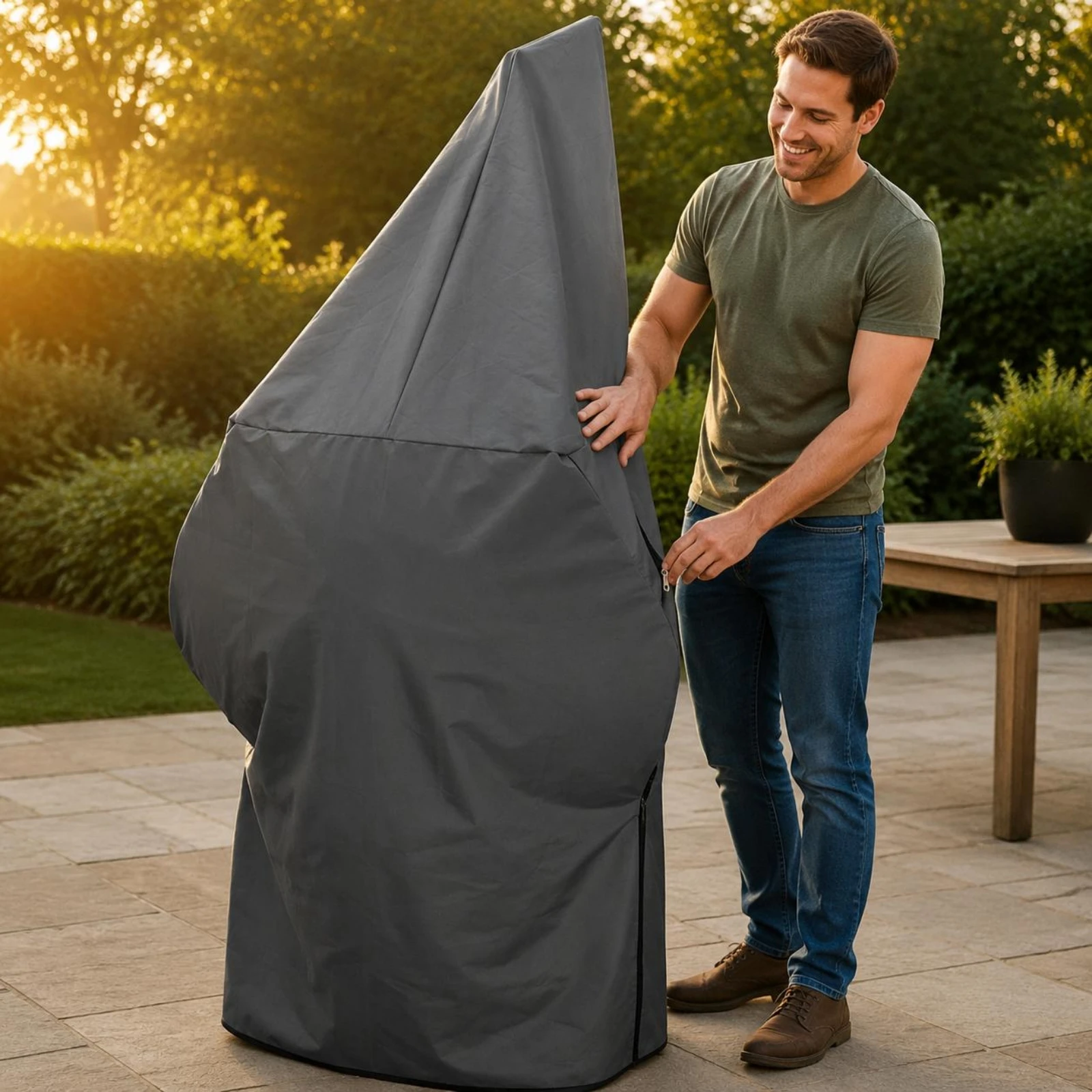 Patio Heater Cover Water-Resistant Propane Heater Cover Tapered Lightweight
Patio Heater Cover Water-Resistant Propane Heater Cover Tapered Lightweight