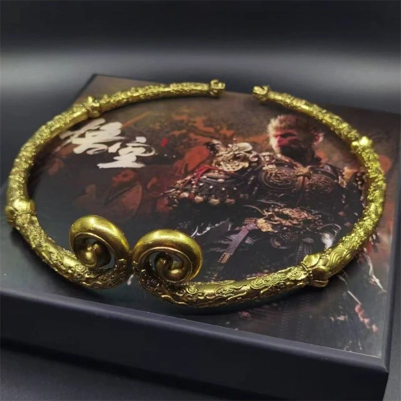 Black Myth: Wukong Peripheral Jewelry Three piece Set Ring Emblem Hoop Metal Collection Commemorative Gift
Black Myth: Wukong Peripheral Jewelry Three piece Set Ring Emblem Hoop Metal Collection Commemorative Gift