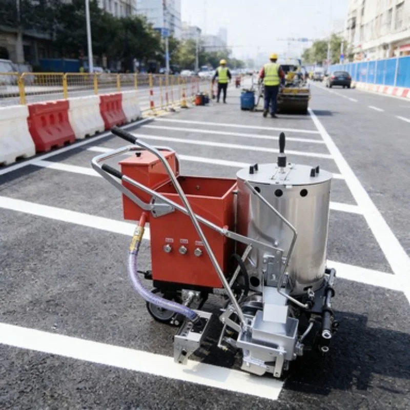 Hand Push Type Cold Paint Road Marking Machine for Sidewalk and Bike Path
Hand Push Type Cold Paint Road Marking Machine for Sidewalk and Bike Path
