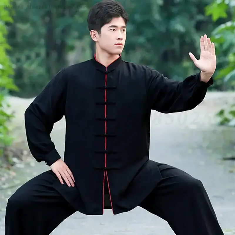 Chinese Traditional Tang Clothes Martial Arts Uniform for Women Men Breathable Loose Casual Wushu Wing Chun Tai Chi Kung Fu Suit
Chinese Traditional Tang Clothes Martial Arts Uniform for Women Men Breathable Loose Casual Wushu Wing Chun Tai Chi Kung Fu Suit