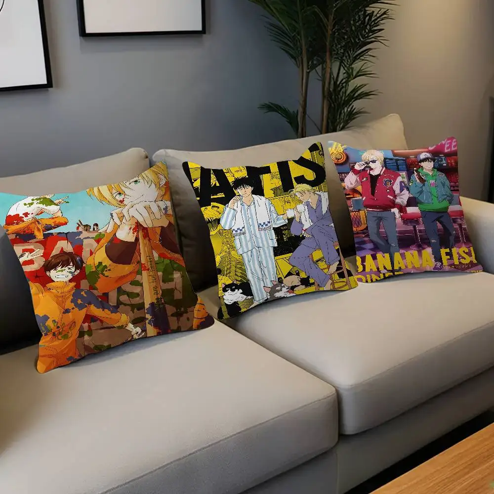 Anime Banana Fish Cushion Cover Car Throw Pillow Case For Sofa Car Christmas Gift 40x40cm 45x45cm
Anime Banana Fish Cushion Cover Car Throw Pillow Case For Sofa Car Christmas Gift 40x40cm 45x45cm