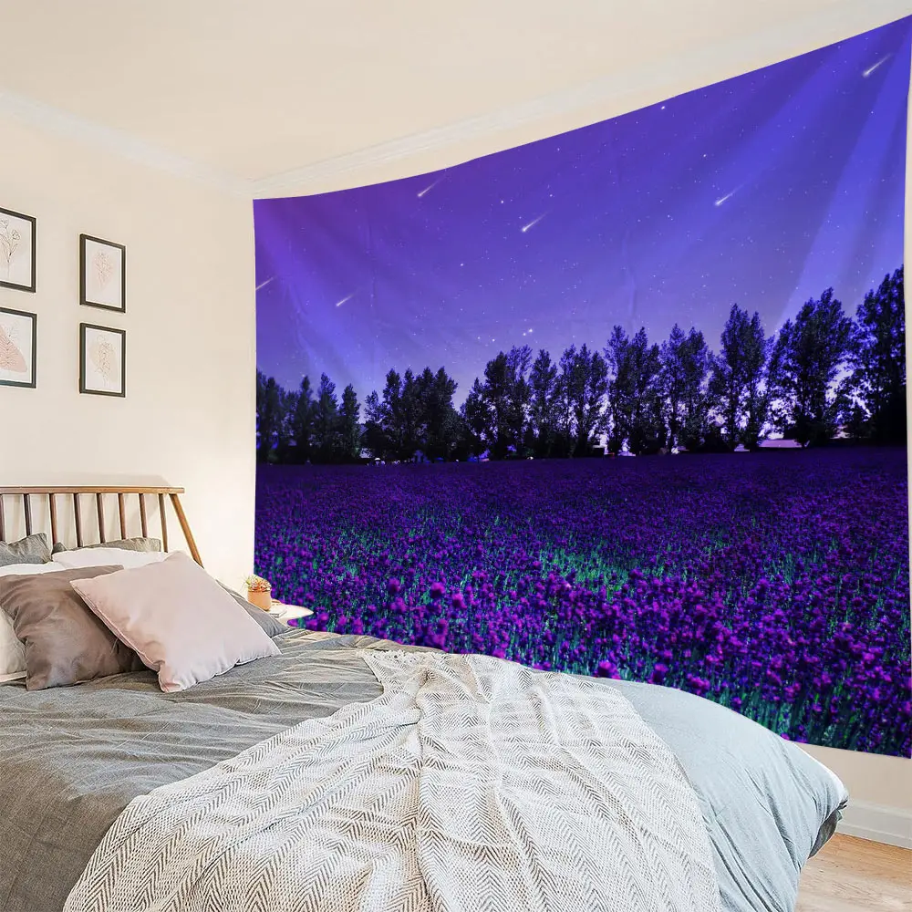 Dreamy Starry Sky Tulip Tapestry Artistic Wall Hanging Decoration Hippie Bedroom Independent Room Decoration Background Cloth
Dreamy Starry Sky Tulip Tapestry Artistic Wall Hanging Decoration Hippie Bedroom Independent Room Decoration Background Cloth