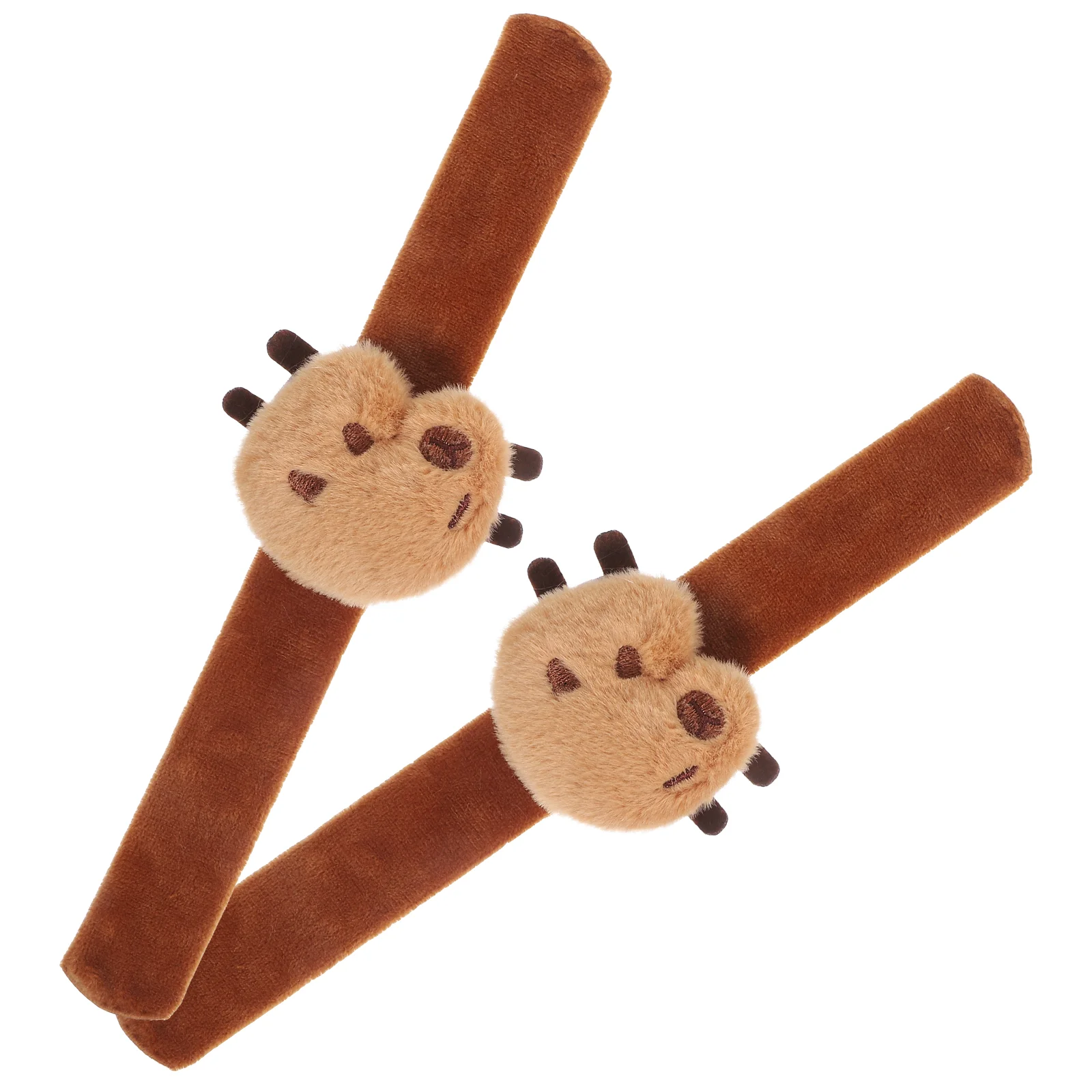2 Pcs Capybara Animal Snap Bracelet Cute Plush Slap Bracelets Animals Party Favors Decorative Child Stuffed
2 Pcs Capybara Animal Snap Bracelet Cute Plush Slap Bracelets Animals Party Favors Decorative Child Stuffed