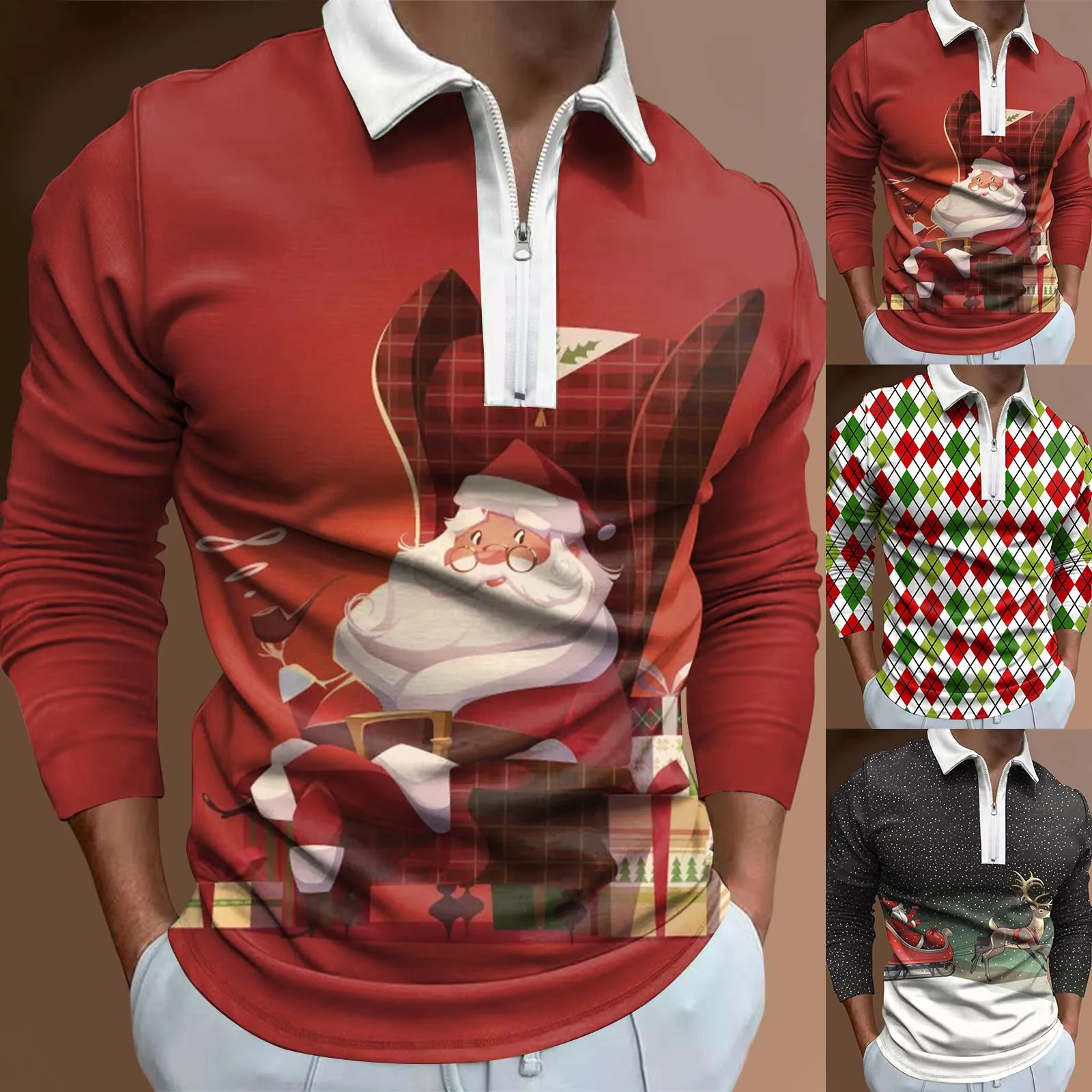 Extra Large Men Mens Christmas Fashion Leisure Comfortable 3D Digital Printing Holiday Lapel Mens Medium T Shirts Boys T Shirts
Extra Large Men Mens Christmas Fashion Leisure Comfortable 3D Digital Printing Holiday Lapel Mens Medium T Shirts Boys T Shirts
