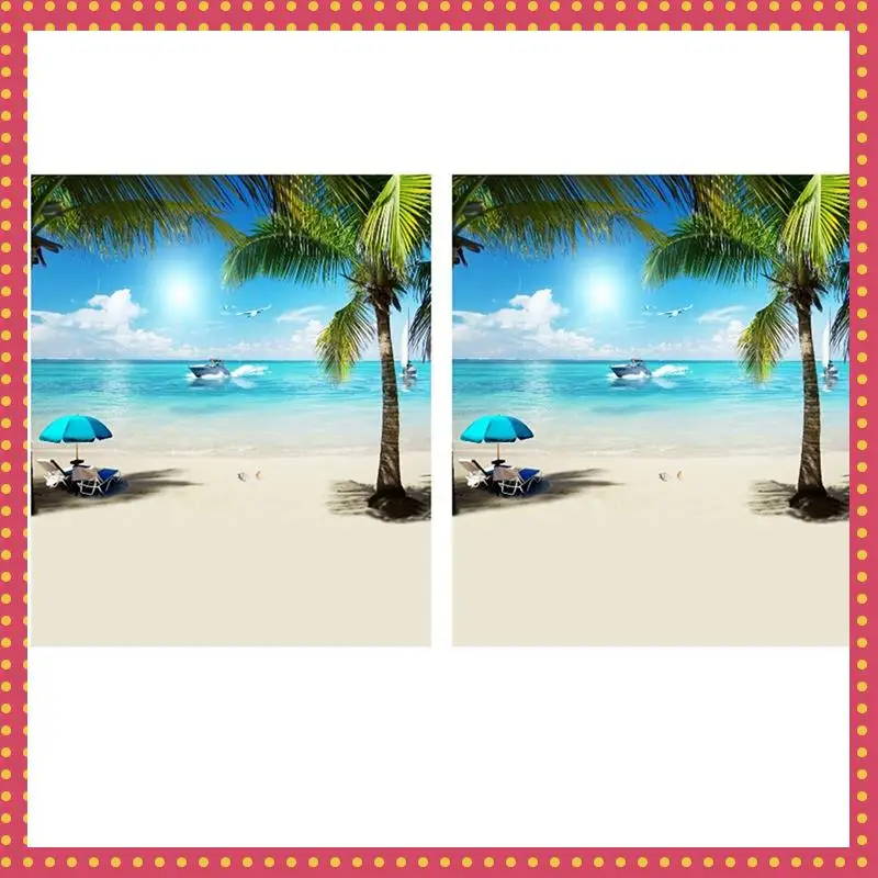 B74A 2 шт. 3X5ft летний приморский пляжный фон для фотосъемки виниловый студийный фон реквизит 
B74A 2 шт. 3X5ft летний приморский пляжный фон для фотосъемки виниловый студийный фон реквизит