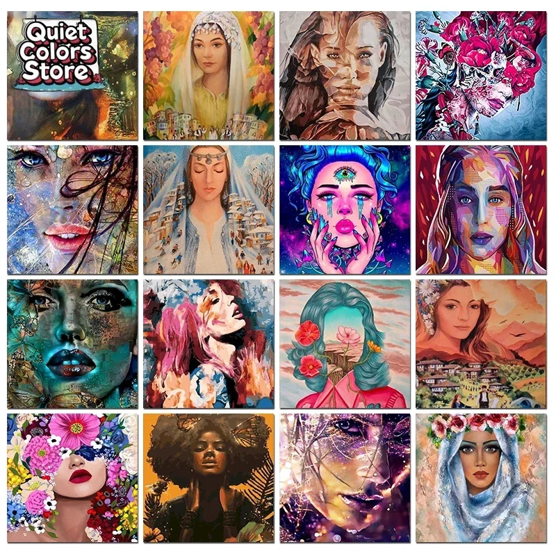 Painting By Numbers Figure Beginner Canvas Painting Women DIY Coloring By Numbers Wall Art Home decor
Painting By Numbers Figure Beginner Canvas Painting Women DIY Coloring By Numbers Wall Art Home decor