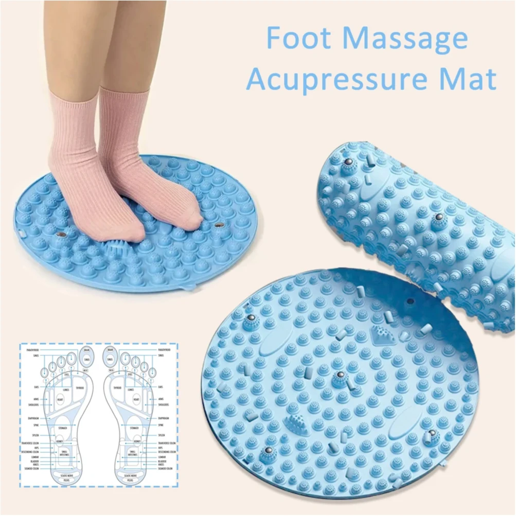 Foot Yoga Massage Acupressure Boards Toe Pressure Plate Meridian Jogging Massage Pads Stone Therapy Reflexology Mat Relaxation
Foot Yoga Massage Acupressure Boards Toe Pressure Plate Meridian Jogging Massage Pads Stone Therapy Reflexology Mat Relaxation