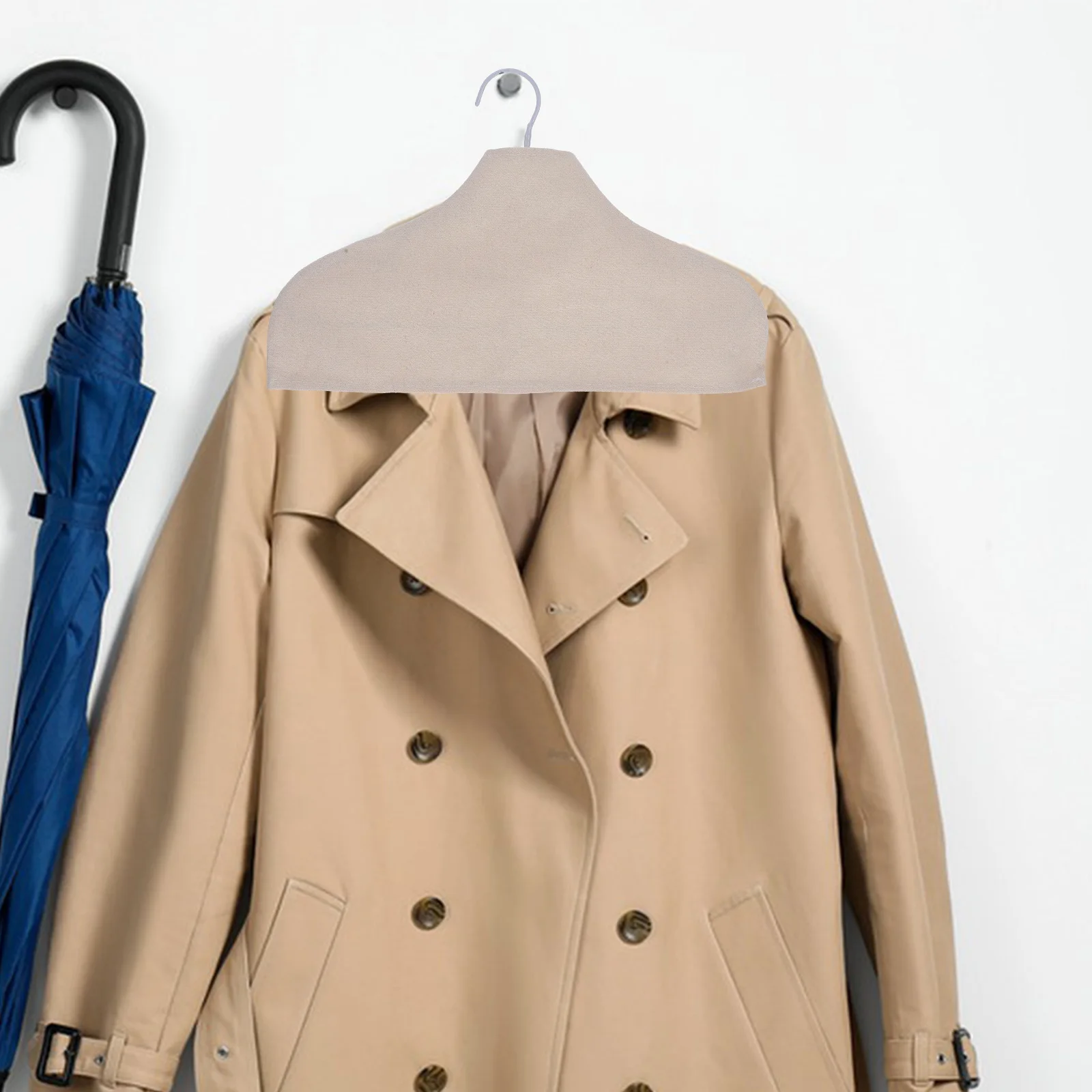 3pcs Linen Nonslip Hanger Cover Set Cotton Shoulder Protection Cloth Hanger Cover For Wardrobe Clothing Store Beige Antislip
3pcs Linen Nonslip Hanger Cover Set Cotton Shoulder Protection Cloth Hanger Cover For Wardrobe Clothing Store Beige Antislip