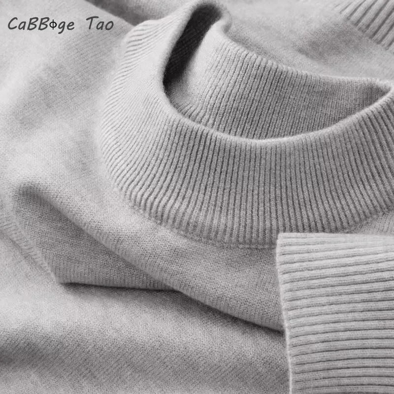 Autumn New Men's Casual Mock Turtleneck Sweater Long Sleeved Warm Pullover Basic Lightweight Street Clothing Knitted Jacket Top
Autumn New Men's Casual Mock Turtleneck Sweater Long Sleeved Warm Pullover Basic Lightweight Street Clothing Knitted Jacket Top