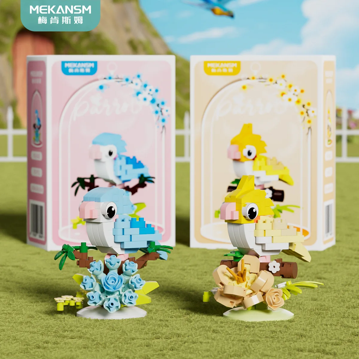 Building blocks, parrot flowers, honey language DIY, handmade assembly, eternal flower bouquet decoration, toy, boy and girl gif
Building blocks, parrot flowers, honey language DIY, handmade assembly, eternal flower bouquet decoration, toy, boy and girl gif