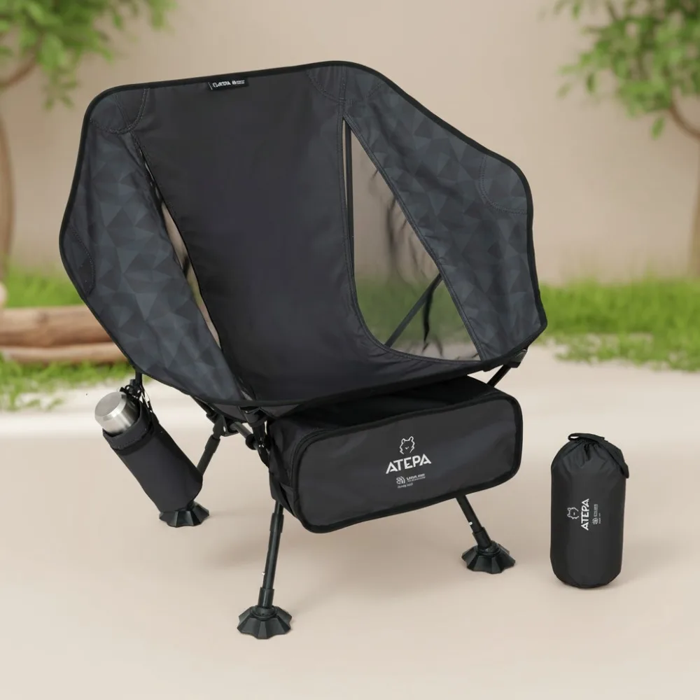 Ultralight Hexagon Camping Chair, Extra Wide Folding Seat with Adjustable Height & Anti-Sinking Feet for Hiking Backpacking
Ultralight Hexagon Camping Chair, Extra Wide Folding Seat with Adjustable Height & Anti-Sinking Feet for Hiking Backpacking