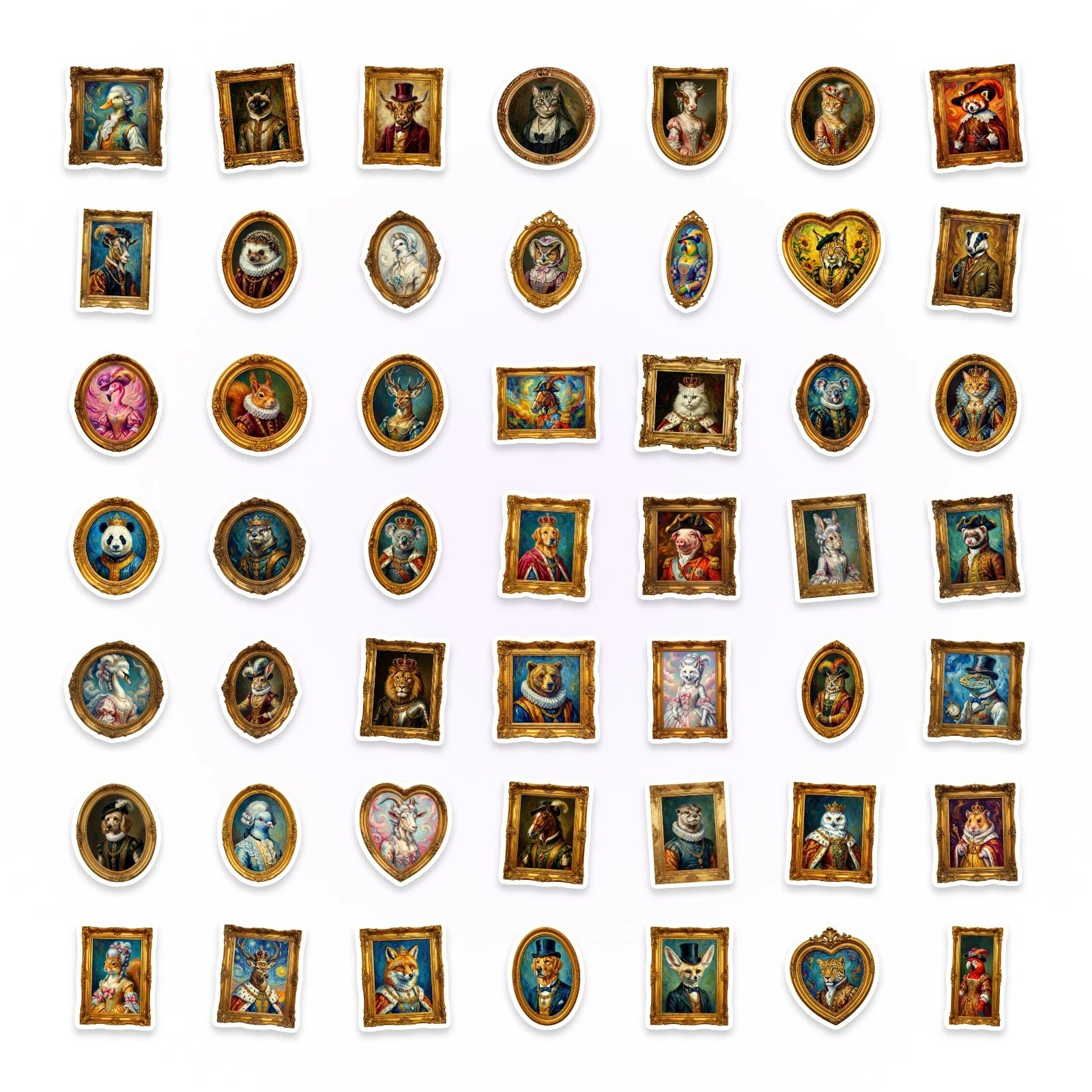 10/50PCS Frame Animal Graffiti Stickers Exquisite Fashion Sticker for Phone Computer Notebook Stationery DIY Toys Secret
10/50PCS Frame Animal Graffiti Stickers Exquisite Fashion Sticker for Phone Computer Notebook Stationery DIY Toys Secret