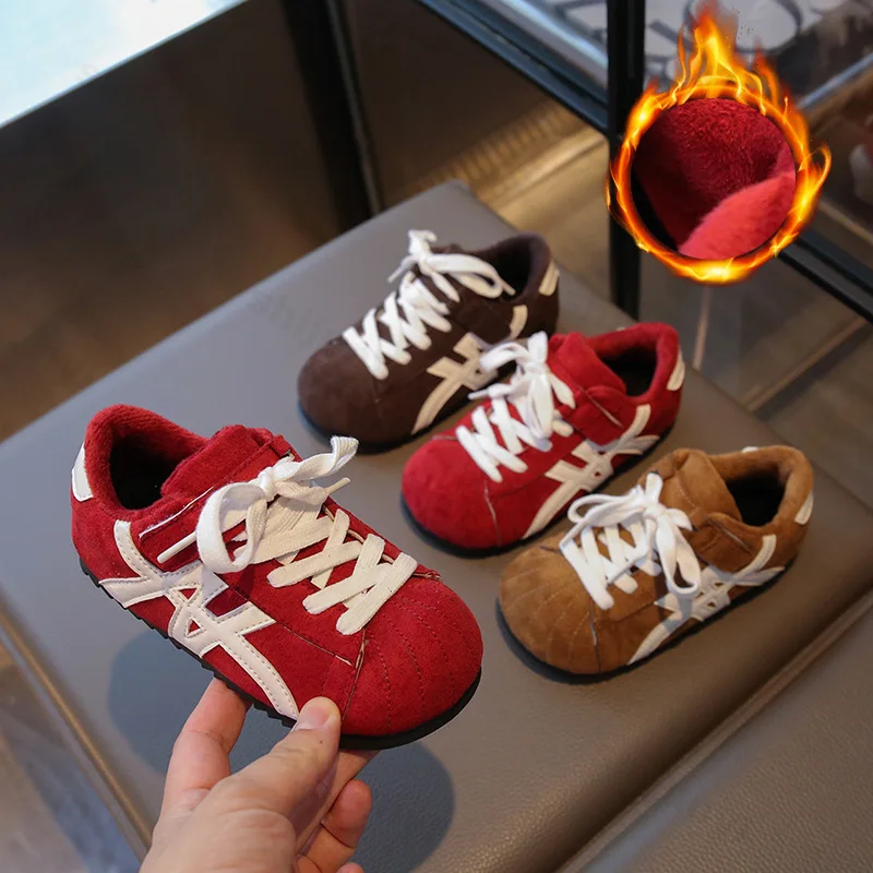 Children's Sneakers 2025 Autumn Winter New Boys Girls Retro Leisure Sports Shoes Kids Toddler Non-Slip Comfortable Casual Shoes
Children's Sneakers 2025 Autumn Winter New Boys Girls Retro Leisure Sports Shoes Kids Toddler Non-Slip Comfortable Casual Shoes