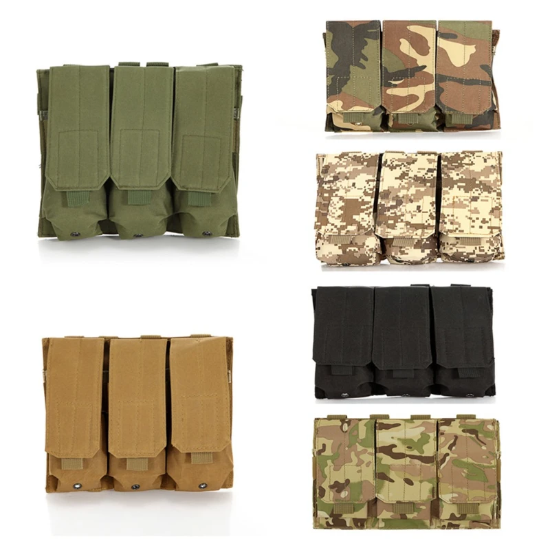Tactical Triple M4 5.56mm Mag Magazine Pouch Hunting Outdoor Airsoft Molle Pistol Handgun Shooting Vest Tool Dump Drop Bag
Tactical Triple M4 5.56mm Mag Magazine Pouch Hunting Outdoor Airsoft Molle Pistol Handgun Shooting Vest Tool Dump Drop Bag
