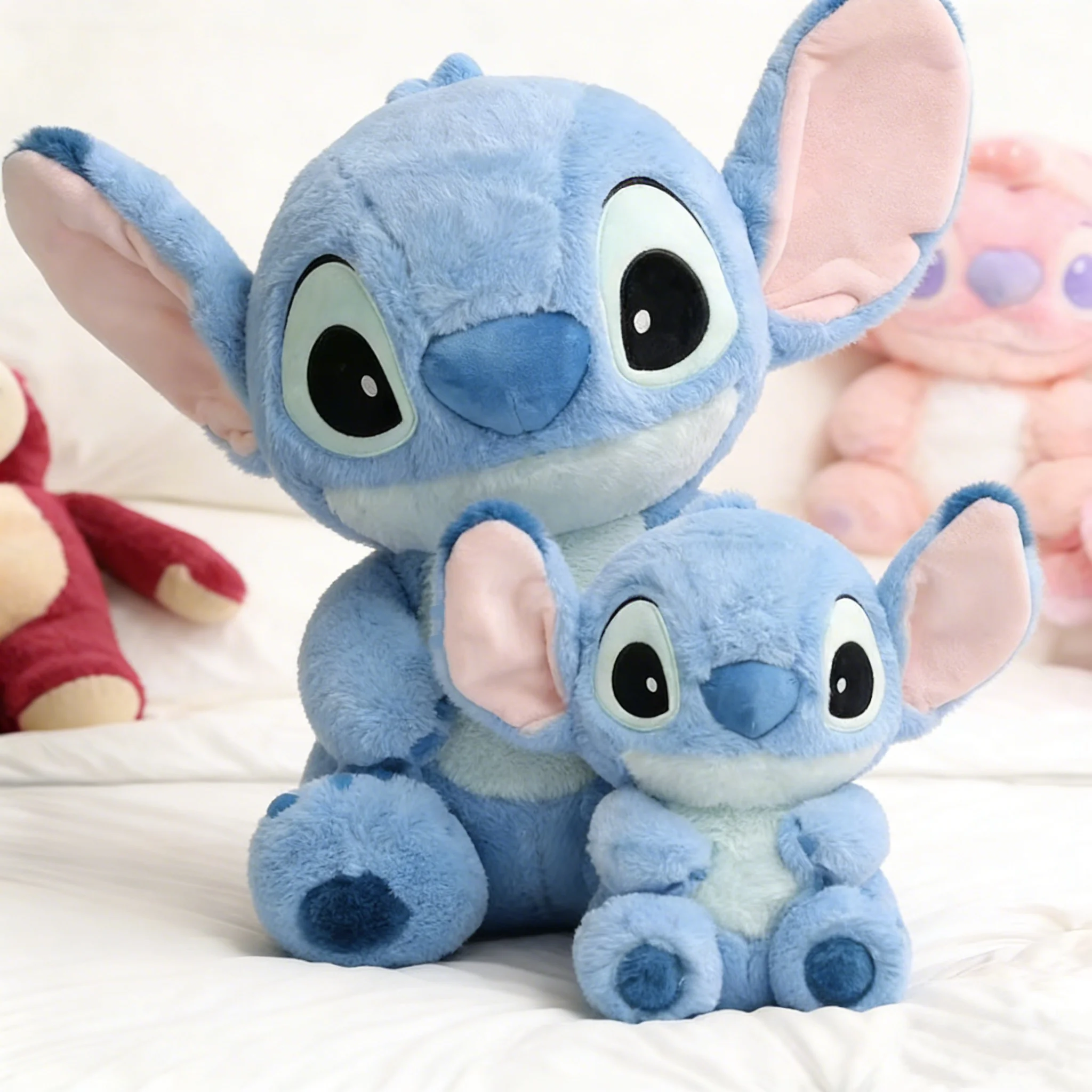 Stitch Plush Toy 26cm/45cm Cute Bedroom Home Decor Kawaii Cartoon Stuffed Doll Toy Birthday Valentine's Day Gift for Kids Girls
Stitch Plush Toy 26cm/45cm Cute Bedroom Home Decor Kawaii Cartoon Stuffed Doll Toy Birthday Valentine's Day Gift for Kids Girls