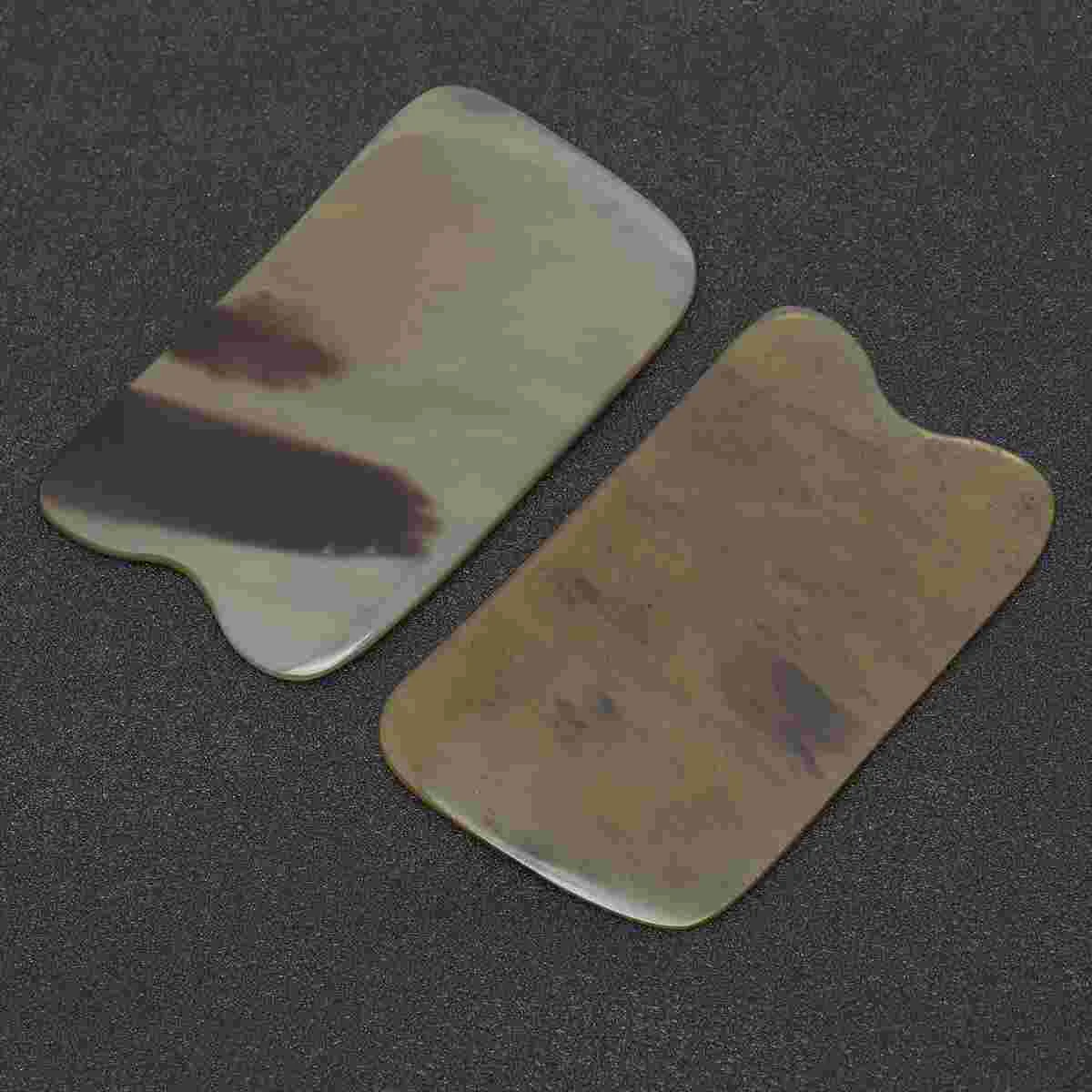 2 Pcs Scraping Massage Tool Ox Horn Plate Square Massge Chinese Style Quartz Therapy
2 Pcs Scraping Massage Tool Ox Horn Plate Square Massge Chinese Style Quartz Therapy