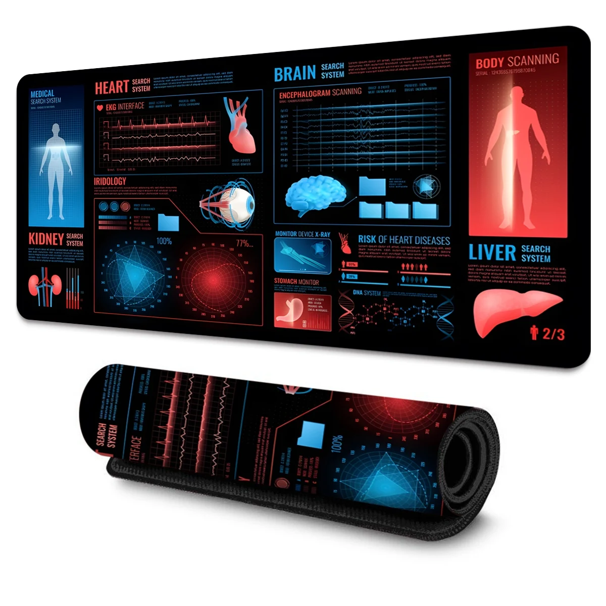 Medical Interface Human Organs Mouse Pad Multi-size Non-Slip Rubber Stitched Edge Computer Keyboard Desk Mat For Office Home
Medical Interface Human Organs Mouse Pad Multi-size Non-Slip Rubber Stitched Edge Computer Keyboard Desk Mat For Office Home