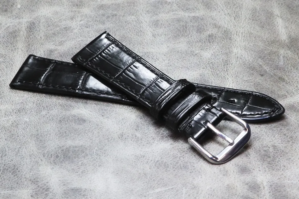 Luxury Man Watch Strap 18mm 20mm 22mm Genuine Crocodile Leather Wristband Alligator Skin Watchband Black
Luxury Man Watch Strap 18mm 20mm 22mm Genuine Crocodile Leather Wristband Alligator Skin Watchband Black
