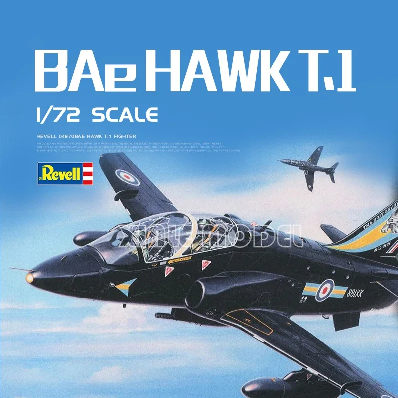 Комплект пластиковой собранной модели самолета Revell 04970 Eagle Trainer BAe Hawk T.1 1/72
Комплект пластиковой собранной модели самолета Revell 04970 Eagle Trainer BAe Hawk T.1 1/72