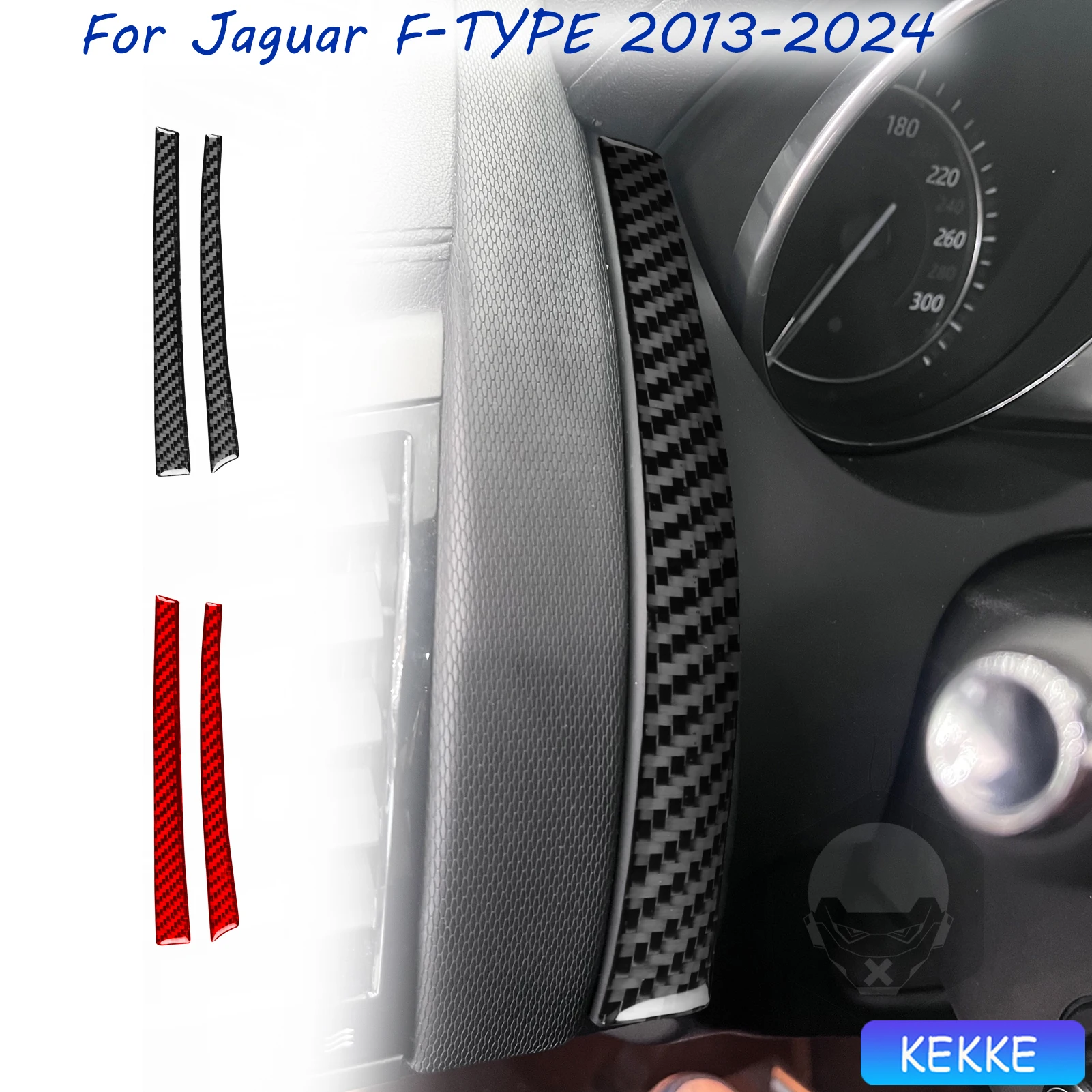 For Jaguar F-TYPE 2013-2024 Carbon Fiber Dashboard Speedometer Sides Trim Car Interior Accessories Cover Decorative Stickers
For Jaguar F-TYPE 2013-2024 Carbon Fiber Dashboard Speedometer Sides Trim Car Interior Accessories Cover Decorative Stickers