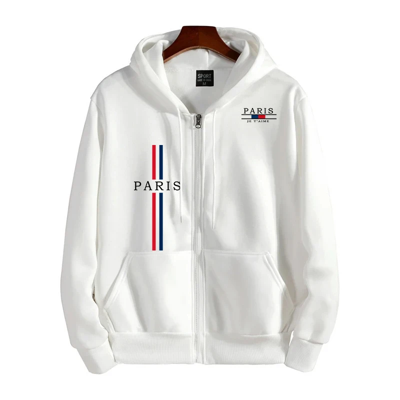 Women's Zipper Jacket All Season Popular Hooded Long Sleeve Sweatshirts France Fashion Streetwear Coat Daily Casual Sport Hoodie
Women's Zipper Jacket All Season Popular Hooded Long Sleeve Sweatshirts France Fashion Streetwear Coat Daily Casual Sport Hoodie