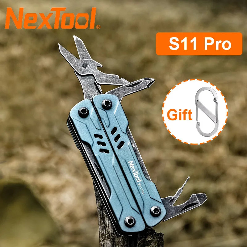 Новый NexTool Mini Sailor S11 Pro 12 в 1, многофункциональные плоскогубцы, уличный складной многофункциональный инструмент, портативный брелок, инструмент EDC, открытый кемпинг
Новый NexTool Mini Sailor S11 Pro 12 в 1, многофункциональные плоскогубцы, уличный складной многофункциональный инструмент, портативный брелок, инструмент EDC, открытый кемпинг