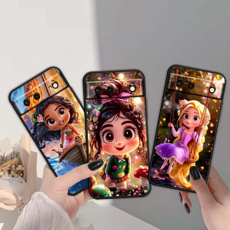 Beautiful Disney Princess Anime For Google Pixel 9a 9 8A 8 7 7A 6 6A Pro XL 2024 5G Black Soft TPU Silicone Cover Phone Case
Beautiful Disney Princess Anime For Google Pixel 9a 9 8A 8 7 7A 6 6A Pro XL 2024 5G Black Soft TPU Silicone Cover Phone Case